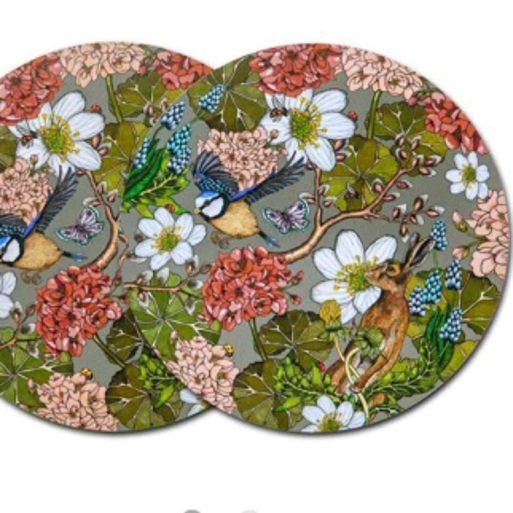 NWT Nadja Wedin Designs of Sweden Set of 2 Trivets
